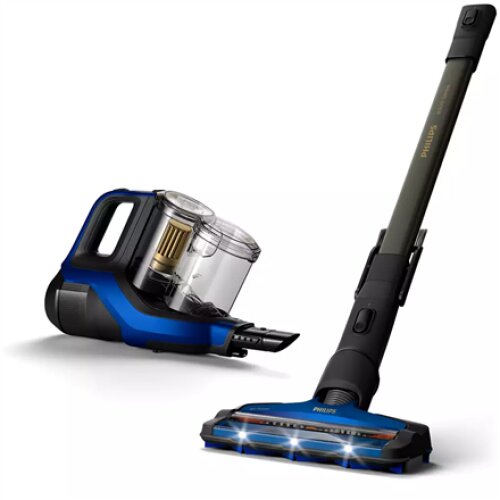 Philips Vacuum cleaner Speedpro Max Wireless Cordless operating Handstick - W 25.2 V Operating time (max) 60 min Black/Blue Warranty 24 month(s)