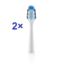 ETA , Toothbrush replacement for ETA0709 , Heads , For adults , Number of brush heads included 2 , Number of teeth brushing modes Does not apply , White