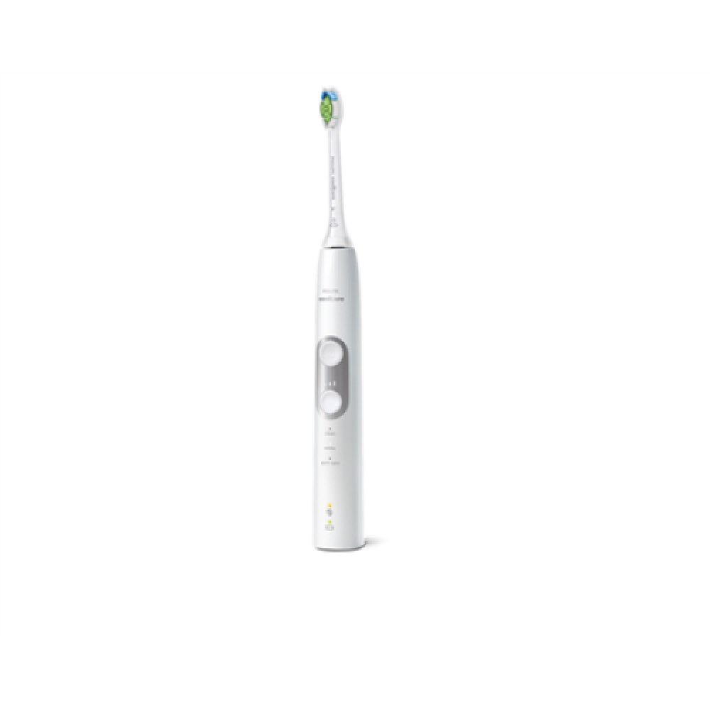 Philips , Sonicare ProtectiveClean 6100 Electric Toothbrush , HX6877/28 , Rechargeable , For adults , Number of brush heads included 1 , Number of teeth brushing modes 3 , Sonic technology , White
