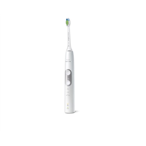 Philips , Sonicare ProtectiveClean 6100 Electric Toothbrush , HX6877/28 , Rechargeable , For adults , Number of brush heads included 1 , Number of teeth brushing modes 3 , Sonic technology , White