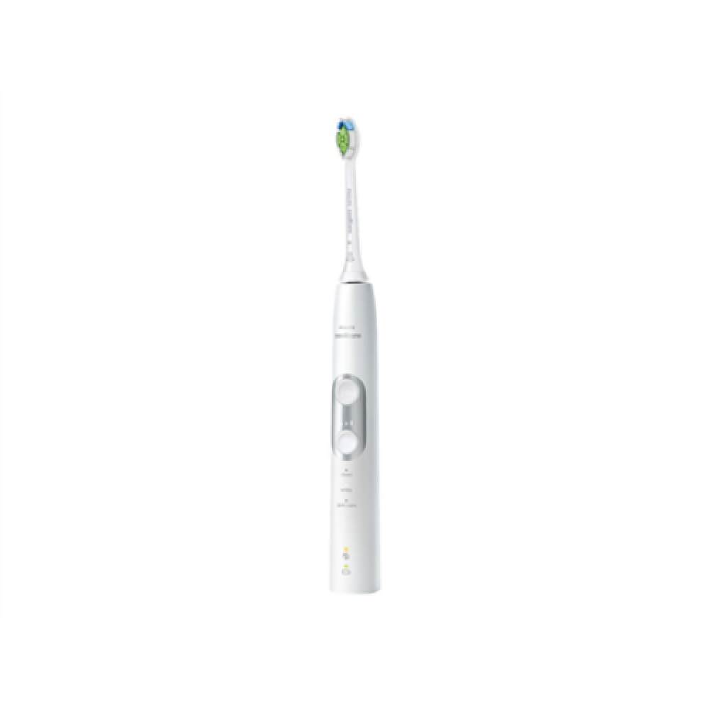 Philips , Sonicare ProtectiveClean 6100 Electric Toothbrush , HX6877/28 , Rechargeable , For adults , Number of brush heads included 1 , Number of teeth brushing modes 3 , Sonic technology , White