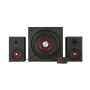 Genesis Computer speakers 2.1 Helium 600 NCS-0856 60 W Black, red