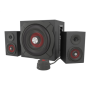 Genesis Computer speakers 2.1 Helium 600 NCS-0856 60 W Black, red