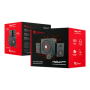 Genesis Computer speakers 2.1 Helium 600 NCS-0856 60 W Black, red