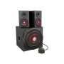 Genesis Computer speakers 2.1 Helium 600 NCS-0856 60 W Black, red