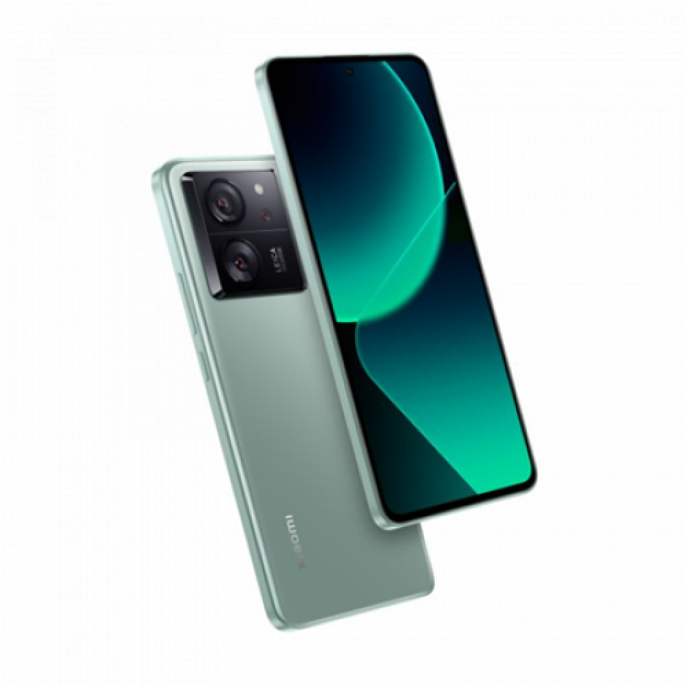 Xiaomi , 13T Pro , Meadow Green , 6.67 , AMOLED , 1220 x 2712 pixels , 1x3.35 GHz + 3x3.0 GHz + 4x2.0 GHz , Dimensity 9200 Plus (4 nm) , Internal RAM 12 GB , 512 GB , Dual SIM , Nano-SIM , 4G , 5G , Main camera 50+50+12 MP , Secondary camera 20 MP , Andro
