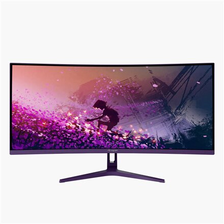 Arozzi , Nova , 34 , VA , UWQHD , 21:9 , 165 Hz , 1 ms , 3440 x 1440 pixels , 350 cd/m² , HDMI ports quantity 2 , Purple