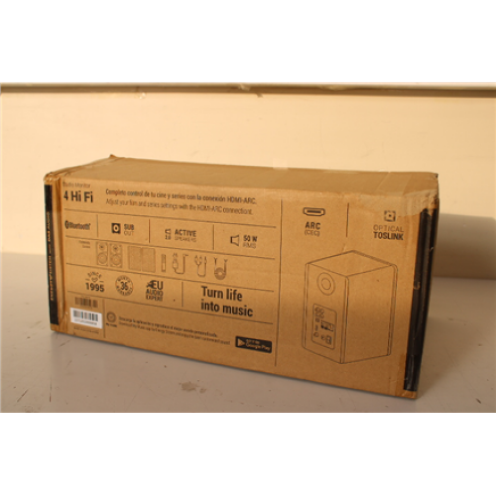 SALE OUT. Energy Sistem Studio Monitor 4 Hi Fi, DAMAGED PACKAGING, DEMO Energy Sistem