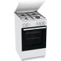 Gorenje Cooker , GG5A14WJ , Hob type Gas , Oven type Gas , White , Width 50 cm , Depth 59.4 cm , Energy efficiency class A , 70 L