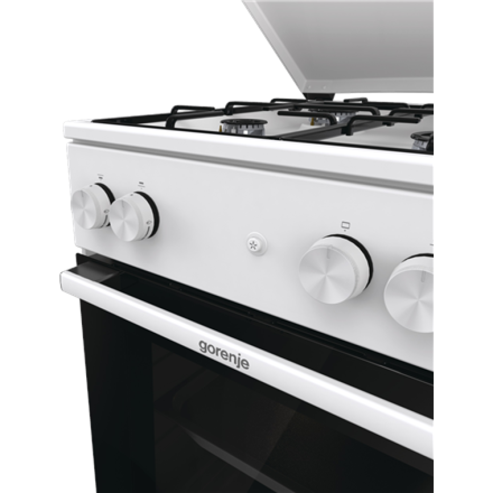 Gorenje Cooker , GG5A14WJ , Hob type Gas , Oven type Gas , White , Width 50 cm , Depth 59.4 cm , 70 L