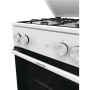 Gorenje Cooker , GG5A14WJ , Hob type Gas , Oven type Gas , White , Width 50 cm , Depth 59.4 cm , Energy efficiency class A , 70 L