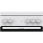 Gorenje Cooker , GG5A14WJ , Hob type Gas , Oven type Gas , White , Width 50 cm , Depth 59.4 cm , Energy efficiency class A , 70 L