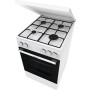 Gorenje Cooker , GG5A14WJ , Hob type Gas , Oven type Gas , White , Width 50 cm , Depth 59.4 cm , Energy efficiency class A , 70 L
