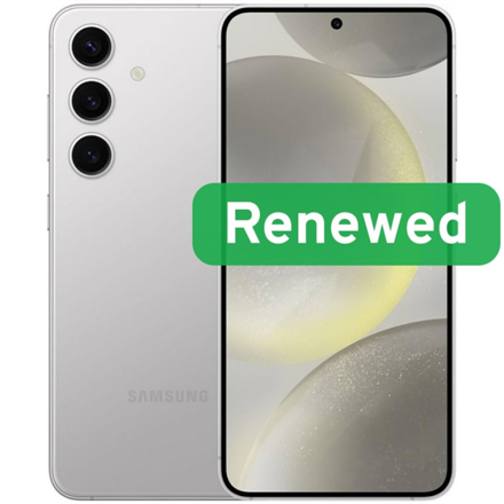 Samsung Renewed Grade A++ , Samsung Galaxy S24 5G , Marble Gray , 6.2 , Dynamic AMOLED 2X , 128 GB , 5G , Android