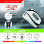 Adler , Mixer , AD 4205 b , Hand Mixer , 300 W , Number of speeds 5 , Turbo mode , White/Black