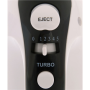 Adler , Mixer , AD 4205 b , Hand Mixer , 300 W , Number of speeds 5 , Turbo mode , White/Black