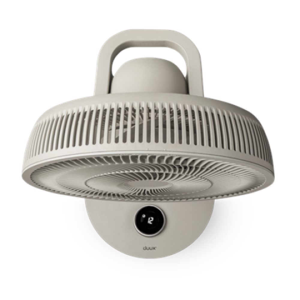 Duux , Fan , Whisper Flex Smart , Stand Fan , Greige , Diameter 34 cm , Number of speeds 26 , Oscillation , Yes