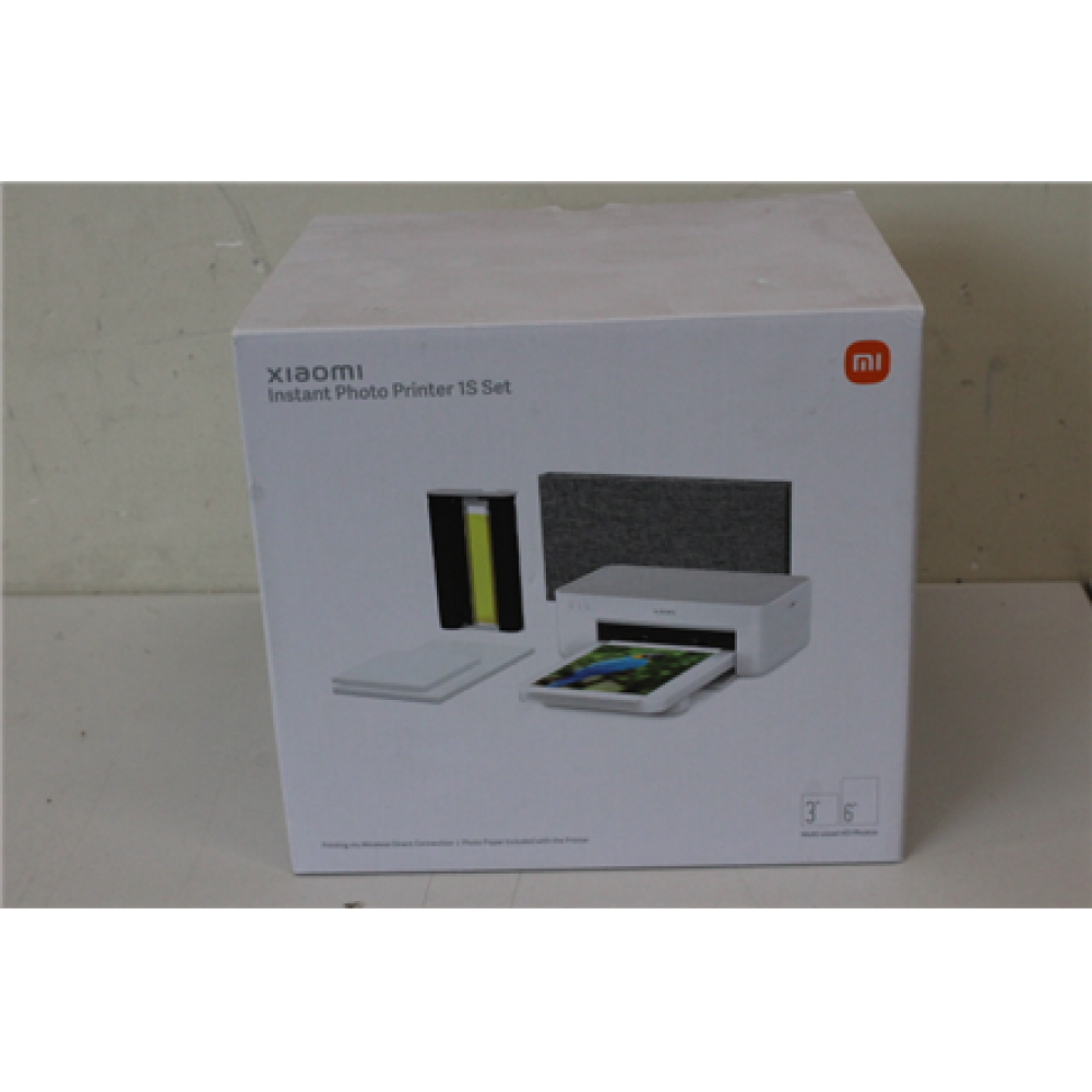 Xiaomi Instant Photo Printer 1S Set EU , Colour , Thermal , Photo Printer , Wi-Fi , Maximum ISO A-series paper size Other , White , USED, MISSING:POWER ADAPTER, MANUALS AND ALBUM