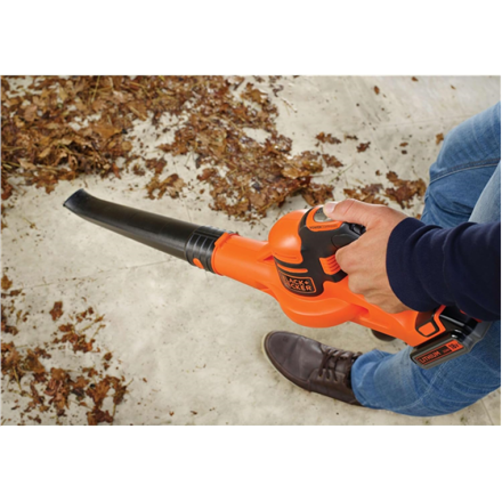 BLACK & DECKER 18V Cordless leaf blower (without battery and charger) , GWC1820PCB-XJ