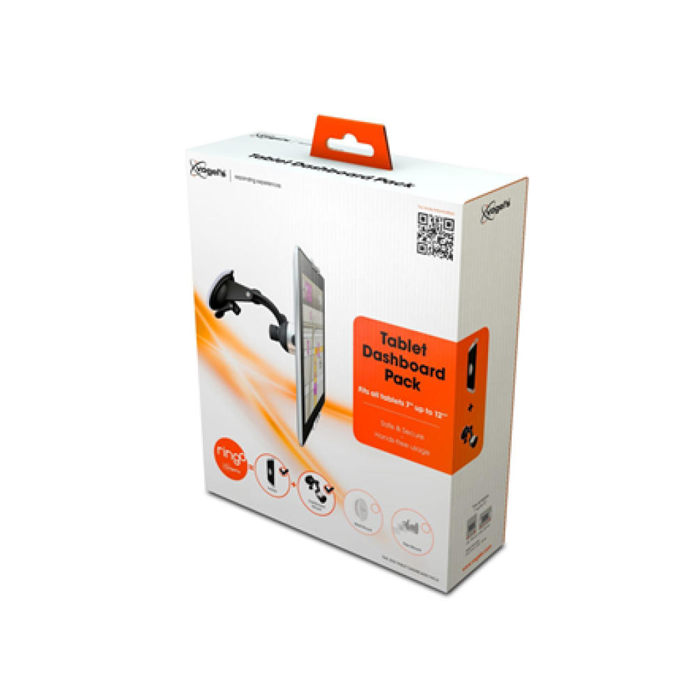 Vogels TMS 1050 Tablet Dashboard Pack , 7-13 , Maximum weight (capacity) 1 kg , Black