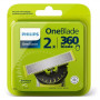 Philips , OneBlade Replacement blade, 2 pcs , QP420/50 , Black/Green