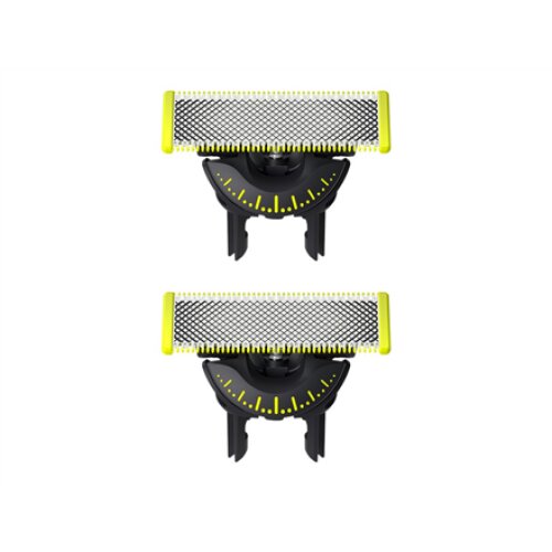 Philips , OneBlade Replacement blade, 2 pcs , QP420/50 , Black/Green