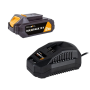 Batavia B.V. 18V Starter Set Including 2.0Ah Battery + 2.4A Charger