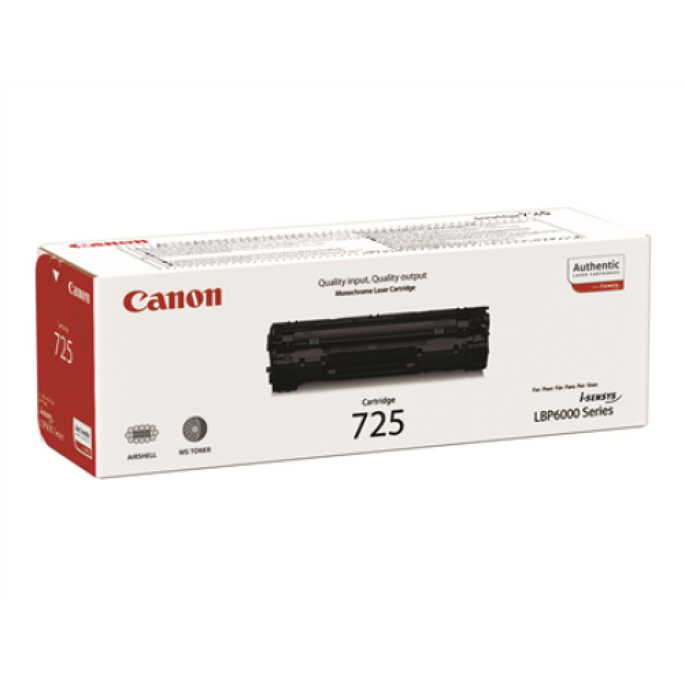 Canon 725 , Toner Cartridge , Black