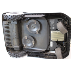SALE OUT. Ecovacs GOAT A3000 LiDAR Lawn Mower, Robot, Efficiency 400 m²/h, Dual LiDAR + Camera, White/Black , Ecovacs , Lawn Mower , GOAT A3000 LiDAR , USED, DIRTY, MISSING INNERT PACKAGING, MISSING 3 PCS SCREWS , 5000 Ah