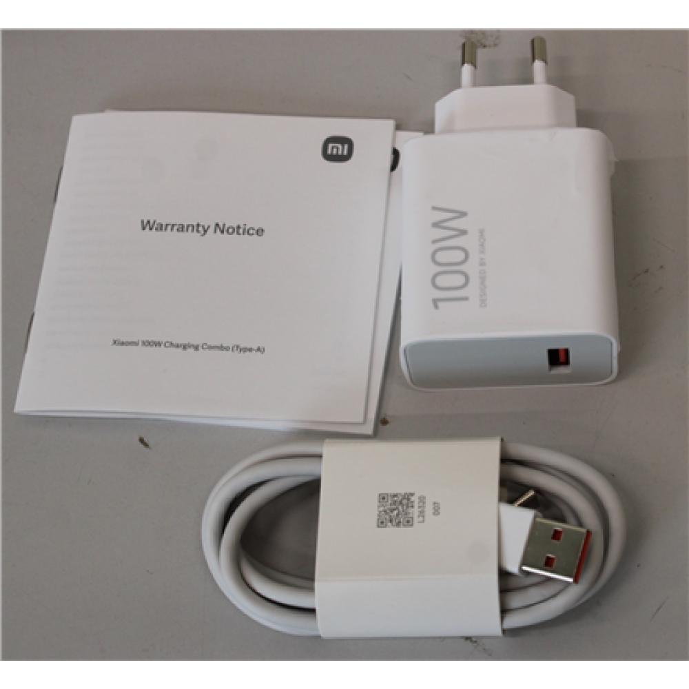 SALE OUT. Xiaomi 100W Charging Combo, USB Type-A, EU , DEMO