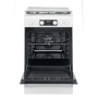 Whirlpool Cooker , WS5G8CHW/E/1 , Hob type Gas , Oven type Electric , White , Width 50 cm , LED , Depth 60 cm , 60 L