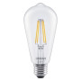Osram SMART+ MATTER Dimmable Classic Edison 60 827 E27 , E27 , 6 W , Warm White , Wi-Fi