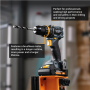 Batavia B.V. 18V Cordless Brushless Combi Drill 70 Nm, Without Battery and Charger
