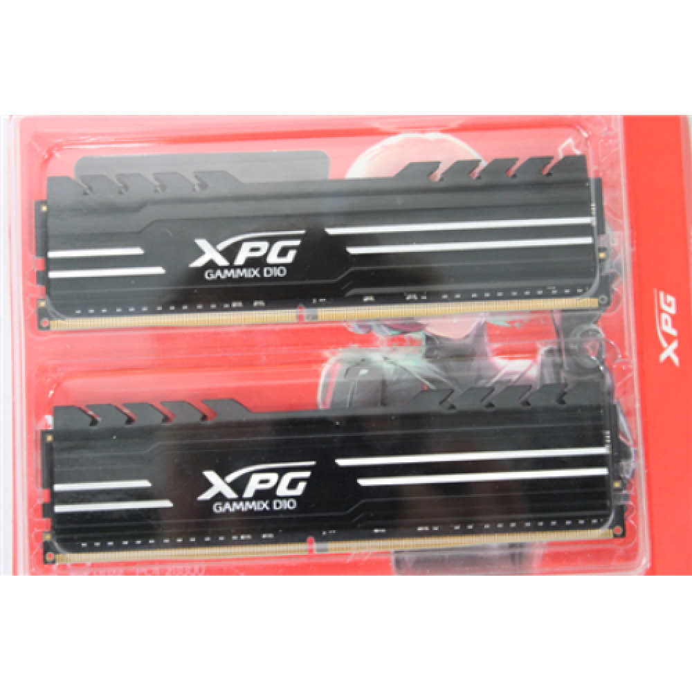 SALE OUT. ADATA XPG Gammix D10, DDR4, 16GB x2, 3600MHz, CL18 ADATA XPG GAMMIX D10 32 Kit (16GBx2) GB, DDR4, 3600 MHz, PC/server, Registered No, ECC No, UNPACKED, 2x16 GB
