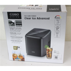 SALE OUT. Caso Ice Cube Maker , Clear Ice Advanced , Power 130 W , Capacity 1.5 L , Matt Black , UNPACKED, SMALL SCRATCHED ON TOP, MISSING INNER PACKAGING