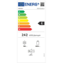 Gorenje Refrigerator NRK619EABXL4 Energy efficiency class E, Free standing, Combi, Height 185 cm, No Frost system, Fridge net capacity 204 L, Freezer net capacity 96 L, Display, 38 dB, Black