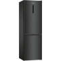 Gorenje Refrigerator NRK619EABXL4 Energy efficiency class E, Free standing, Combi, Height 185 cm, No Frost system, Fridge net capacity 204 L, Freezer net capacity 96 L, Display, 38 dB, Black
