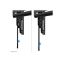 Neomounts Wall mount , WL35-750BL14 Heavy duty wall mount , Adjustable Height, Tilt , 32-75 , Maximum weight (capacity) 100 kg , Black