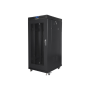 Lanberg , Rack cabinet 19 free-standing 27U/600x800 (flat pack) with mesh door, LCD , FF01-6827-23BL , Black