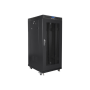 Lanberg , Rack cabinet 19 free-standing 27U/600x800 (flat pack) with mesh door, LCD , FF01-6827-23BL , Black