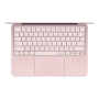 Apple MacBook Neo , Blush , 13 , 2408 x 1506 pixels , Apple A18 Pro , 8 GB , Solid-state drive capacity 256 GB , Apple A18 chip 6-core CPU/5-core GPU , macOS , 802.11ax , Bluetooth version 6 , Keyboard language International English