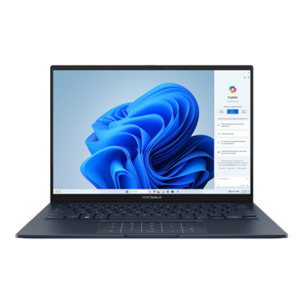 Asus Zenbook 14 OLED UX3405MA-PP665X , Ponder Blue , 14 , OLED , 3K , 2880 x 1800 pixels , Intel Core Ultra 9 , 185H , 32 GB , LPDDR5X , Solid-state drive capacity 1000 GB , Intel Arc Graphics , Windows 11 Pro , 802.11ax , Bluetooth version 5.3 , Keyboard
