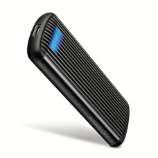 AXAGON USB-C 10Gbps M.2 NVMe SSD Enclosure, Screwless, RIBBED Aluminum , EEM2-SC