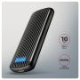 AXAGON USB-C 10Gbps M.2 NVMe SSD Enclosure, Screwless, RIBBED Aluminum , EEM2-SC
