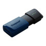 Kingston , USB 3.2 Flash Drive , DataTraveler Exodia M , 64 GB , USB Type-A , Black/Blue