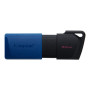 Kingston , USB 3.2 Flash Drive , DataTraveler Exodia M , 64 GB , USB Type-A , Black/Blue
