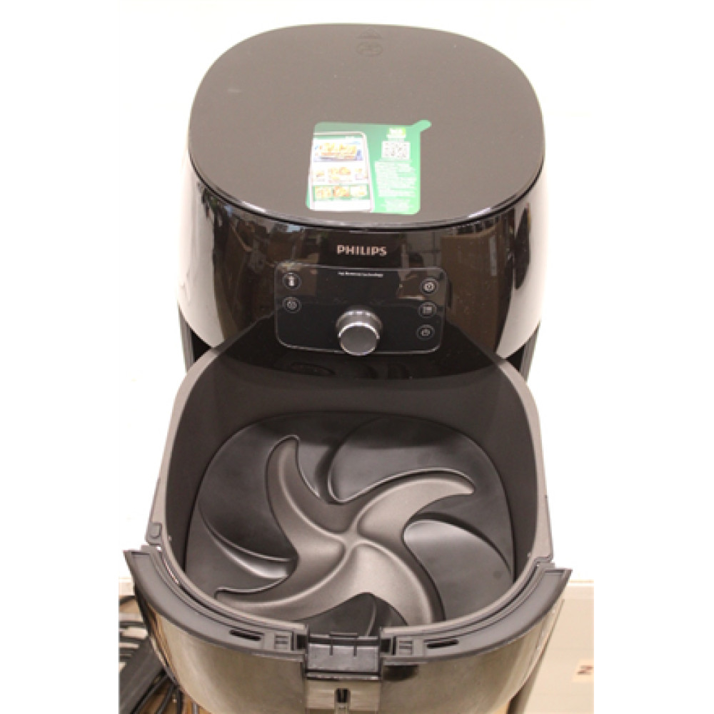 SALE OUT. Philips HD9650/90 Airfryer XXL Premium, Black, , Philips , Airfryer XXL Premium , HD9650/90 , Power 2225 W , Capacity 7.3 L , Rapid Air technology , Black , DAMAGED PACKAGING,UNEVEN SPACING BETWEEN PLASTISC PARTS,LEG TABS OF BOTTOM TRAY ARE BROK