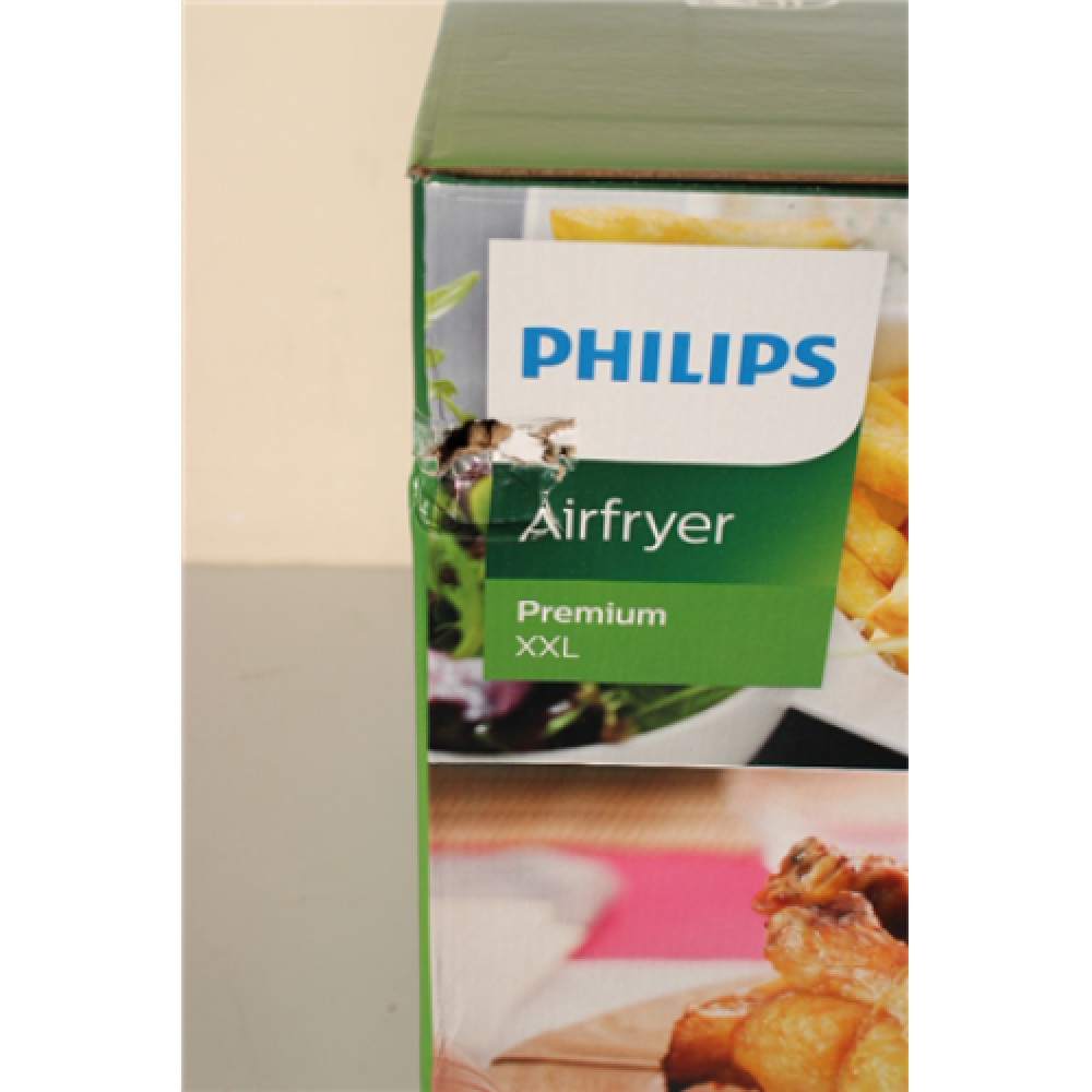 SALE OUT. Philips HD9650/90 Airfryer XXL Premium, Black, , Philips , Airfryer XXL Premium , HD9650/90 , Power 2225 W , Capacity 7.3 L , Rapid Air technology , Black , DAMAGED PACKAGING,UNEVEN SPACING BETWEEN PLASTISC PARTS,LEG TABS OF BOTTOM TRAY ARE BROK