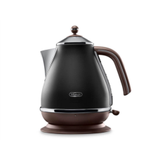Delonghi , Icona Vintage , KBOV2001BK , Standard kettle , 2000 W , 1.7 L , Stainless steel , 360° rotational base , Black