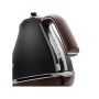 Delonghi , Icona Vintage , KBOV2001BK , Standard kettle , 2000 W , 1.7 L , Stainless steel , 360° rotational base , Black
